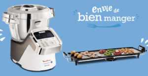 Tentez de gagner un robot Moulinex Companion et des planchas électriques