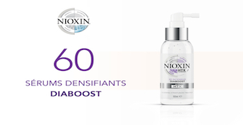 Tentez de recevoir un serum densifiant diaboost de Nioxin
