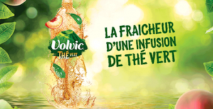 2000 bouteilles Volvic Thé vert et Menthe sont à tester