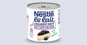Tentez de recevoir une boîte de lait concentré sans lactose Nestlé gratuitement