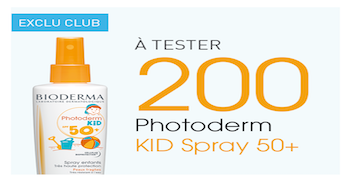Tentez de recevoir gratuitement un soin Photoderm Kid SPF50+