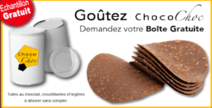 Recevez gratuitement un échantillon du chocolat Choco Choc