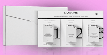 Recevez gratuitement vos échantillons du rituel de soins Rénergie Multi-Lift par Lancôme