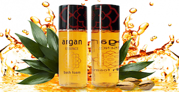 Recevez gratuitement un échantillon du gel douche moussant Argan Essence