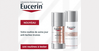 Tentez votre chance pour recevoir gratuitement un soin jour anti-tâches brunes par Eucerin