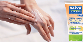 Tentez de recevoir gratuitement une Crème Mains Nutritive de Mixa