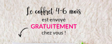 Échantillons gratuits « Bébé Grandit » de La Boîte Rose