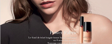 Échantillon gratuit du fond de teint Giorgio Armani Power Fabric