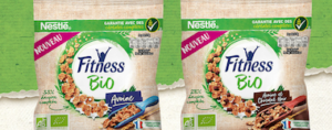 1 pack de céréales Fitness Bio de Nestlé gratuit.