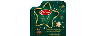 2 calendriers de l’avent Etoile de Delacre à recevoir gratuitement