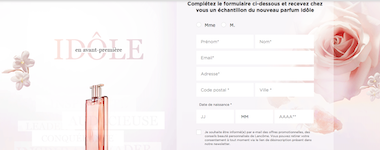 Échantillons Idôle de Lancôme gratuits.