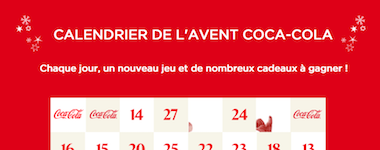 Coca Cola joue au Père Noël!