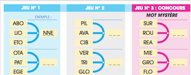 30 boîtes de jeux Les Années 60 gratuites