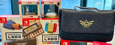 1 console de jeux Nintendo Switch, des jeux et des accessoires gratuits !