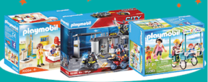 6 boîtes de jouets Playmobil à gagner !