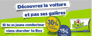 Box Point S pour les jeunes conducteurs offerte