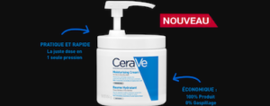 Demandez votre échantillon Cerave baume hydratant gratuit