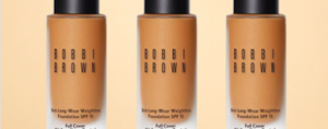 Des doses d’essai du fond de teint Bobbi Brown offertes.