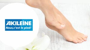 Testez gratuitement le soin pour les pieds Akileïne