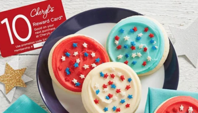 Get 20% sitewide at Cherly\'s cookies