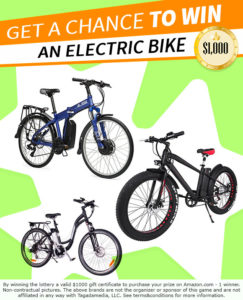 Get a chance to win an Electric bike