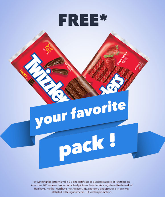 Free pack of Candy